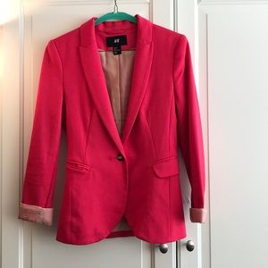 Pink blazer